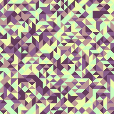 Rastgele renklendirilmiş Elmaslar Üretken Sanat arkaplan resimlemesi deseni