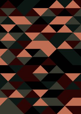 Rastgele renklendirilmiş Elmaslar Üretken Sanat arkaplan resimlemesi deseni