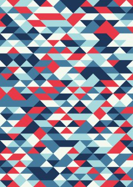 Rastgele renklendirilmiş Elmaslar Üretken Sanat arkaplan resimlemesi deseni