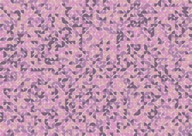Seamless pattern random colored quarter circles Generative Art background illustration