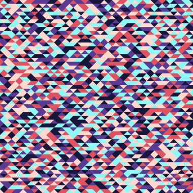 Rastgele renklendirilmiş Elmaslar Üretken Sanat arkaplan resimlemesi deseni