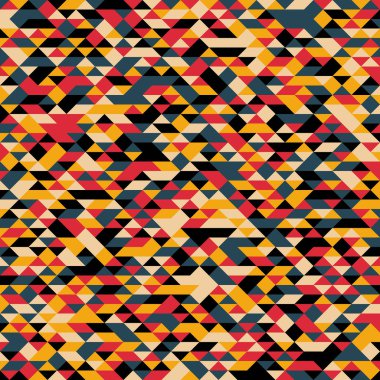 Rastgele renklendirilmiş Elmaslar Üretken Sanat arkaplan resimlemesi deseni