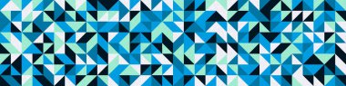Kusursuz desen rastlantısal mavi çeyrek kare Üretici Sanat arkaplan illüstrasyonu