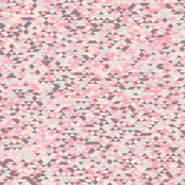 Abstrata Arte Gerativa Rosa Distribuídos Triângulos Polígonos Fundo Ilustração — Vetor de Stock