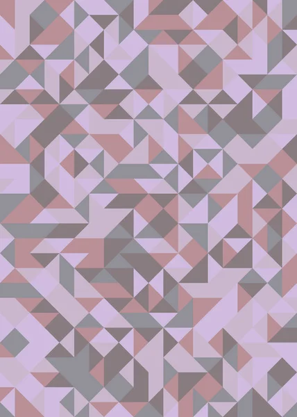 Pattern Random Purple Diamonds Generative Art Background Illustration — 스톡 벡터