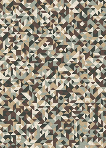 Muster Mit Zufälligen Farbigen Diamanten Generative Kunst Hintergrund Illustration — Stockvektor