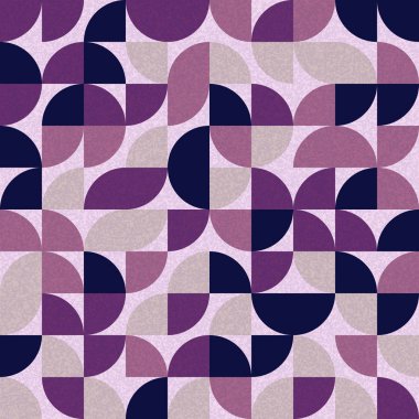 Kusursuz desen rastgele mor çeyrek kareler Üretici Sanat arkaplan illüstrasyonu