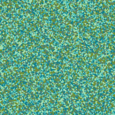 Rastgele yeşil elmaslı desen Üretken Sanat arkaplan illüstrasyonu