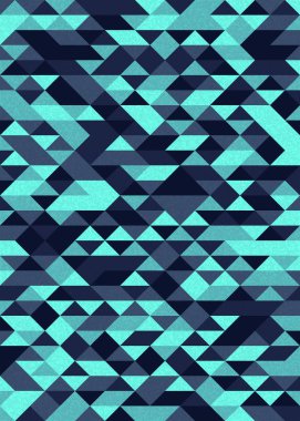 Rastgele mavi elmaslar üretici sanat arkaplan illüstrasyonlu desen