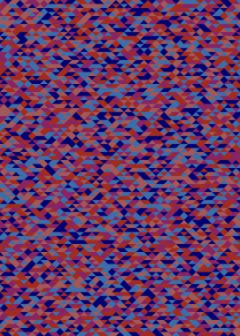 Rastgele renklendirilmiş Elmaslar Üretken Sanat arkaplan resimlemesi deseni