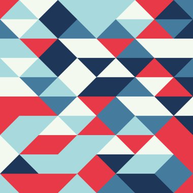 Rastgele renklendirilmiş Elmaslar Üretken Sanat arkaplan resimlemesi deseni