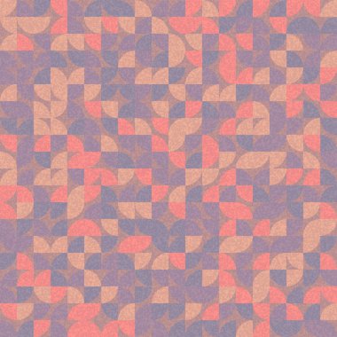Kusursuz desen rastgele renkli çeyrek kareler Üretici Sanat arkaplan resimlemesi