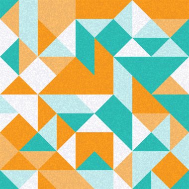 Rastgele renklendirilmiş Elmaslar Üretken Sanat arkaplan resimlemesi deseni