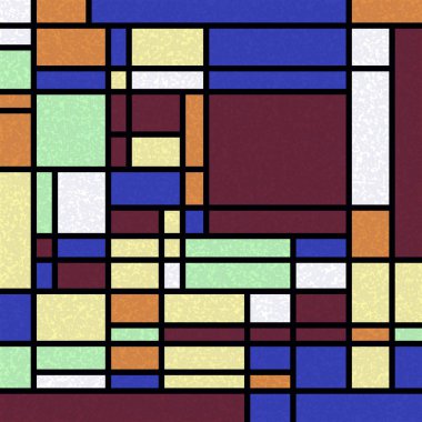 soyut rengarenk çokgen üretken sanat arkaplanı çizimi