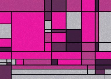 soyut pembe çokgen üretken sanat arkaplan çizimi