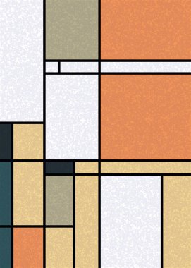 soyut rengarenk çokgen üretken sanat arkaplanı çizimi