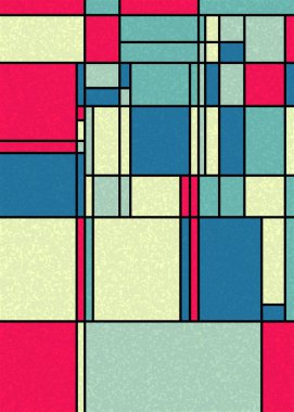 soyut rengarenk çokgen üretken sanat arkaplanı çizimi