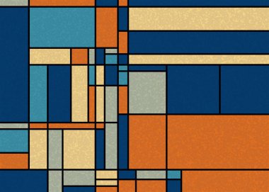 soyut rengarenk çokgen üretken sanat arkaplanı çizimi