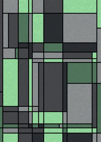 Abstrait Aléatoire Coloré Polygonal Art Génératif Fond Illustration — Image vectorielle