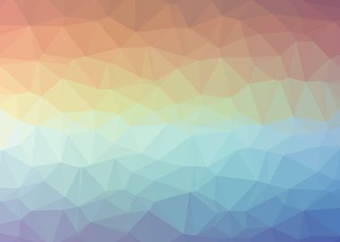 renkli degrade geometrik poligonal dokulu arka plan 