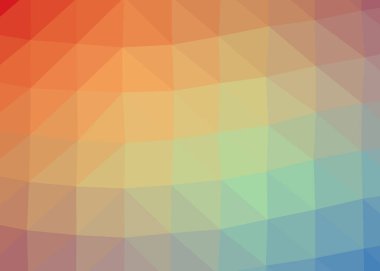 renkli degrade geometrik poligonal dokulu arka plan 