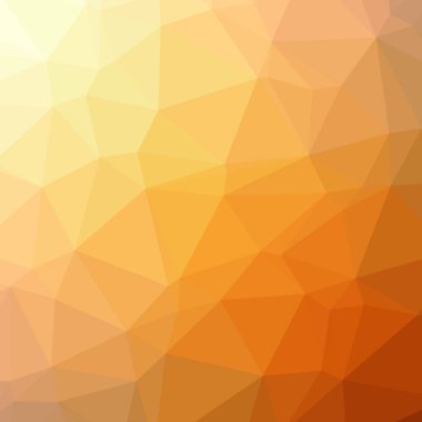 turuncu degrade geometrik poligonal dokulu arka plan 