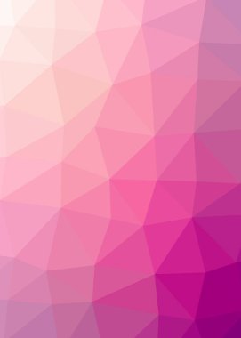 pembe degrade geometrik poligonal dokulu arka plan 
