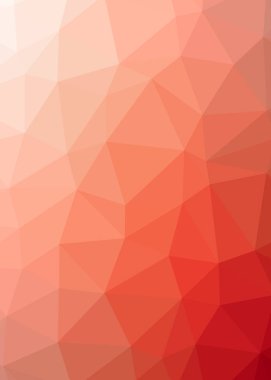 turuncu degrade geometrik poligonal dokulu arka plan 