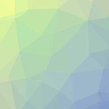 yeşil degrade geometrik poligonal dokulu arka plan 