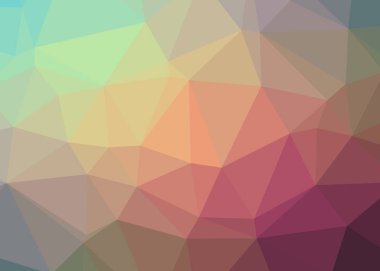 renkli degrade geometrik poligonal dokulu arka plan 