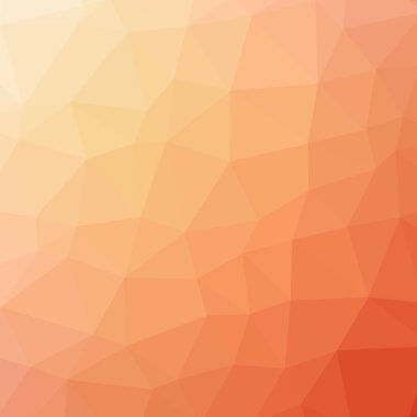 turuncu degrade geometrik poligonal dokulu arka plan 