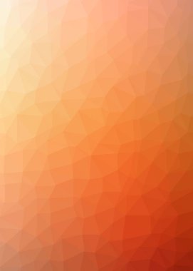 turuncu degrade geometrik poligonal dokulu arka plan 