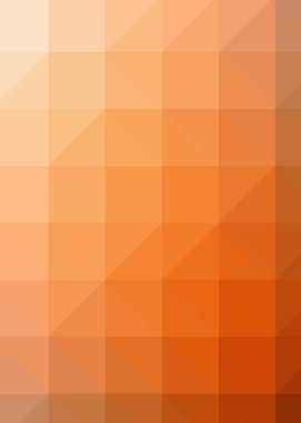 turuncu degrade geometrik poligonal dokulu arka plan 