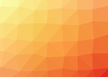 turuncu degrade geometrik poligonal dokulu arka plan 