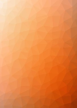 turuncu degrade geometrik poligonal dokulu arka plan 
