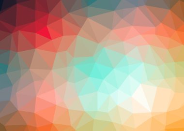 renkli degrade geometrik poligonal dokulu arka plan 