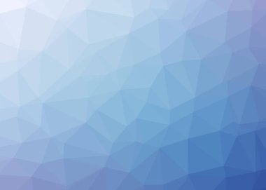 degrade geometrik Çokgen dokulu arka plan mavi 