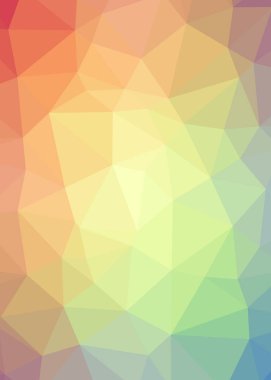 renkli degrade geometrik poligonal dokulu arka plan 