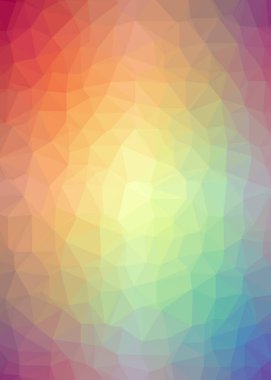 renkli degrade geometrik poligonal dokulu arka plan 