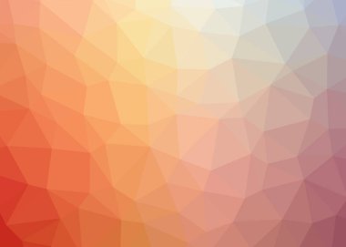 turuncu degrade geometrik poligonal dokulu arka plan 