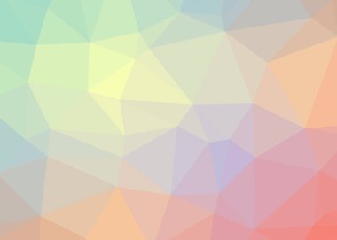 renkli degrade geometrik poligonal dokulu arka plan 