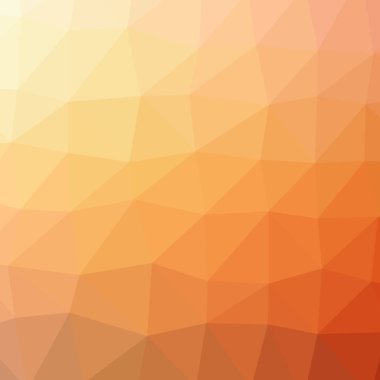 turuncu degrade geometrik poligonal dokulu arka plan 