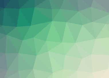 yeşil degrade geometrik poligonal dokulu arka plan 