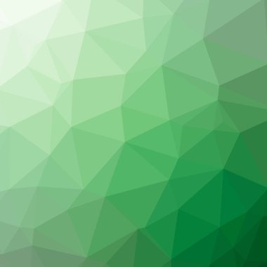 yeşil degrade geometrik poligonal dokulu arka plan 