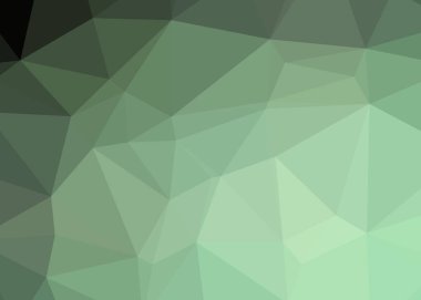 yeşil degrade geometrik poligonal dokulu arka plan 