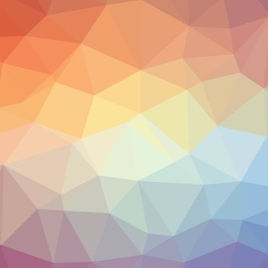 renkli degrade geometrik poligonal dokulu arka plan 