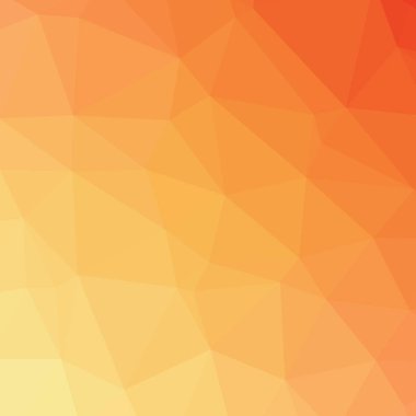 turuncu degrade geometrik poligonal dokulu arka plan 