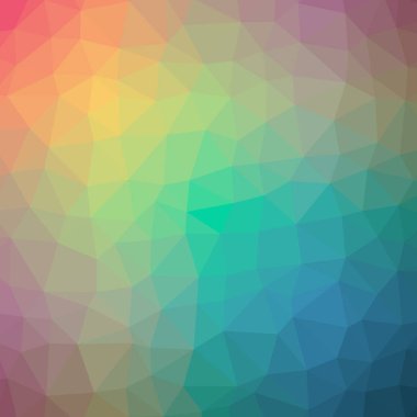 renkli degrade geometrik poligonal dokulu arka plan 