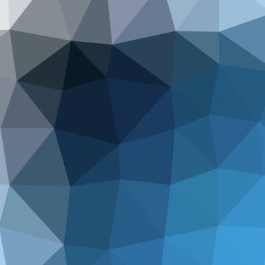 degrade geometrik Çokgen dokulu arka plan mavi 