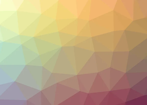 Dégradé Coloré Géométrique Polygone Texturé Fond — Image vectorielle